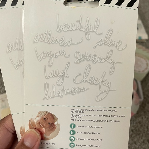 Heidi Swapp Project Life 4x4 Album & Scrapbooking Journal Card Bundle Kit - Picture 9 of 16